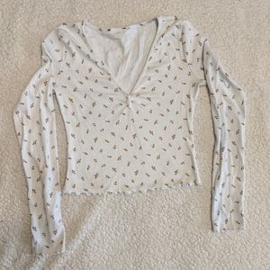 Adorable floral crop top